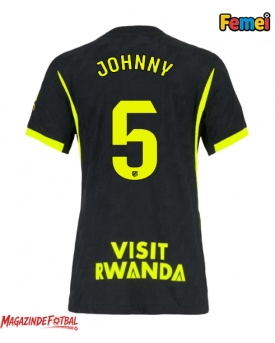 Atletico Madrid Johnny Cardoso #5 Tricou Fotbal Replică 2026-27 Femei Deplasare